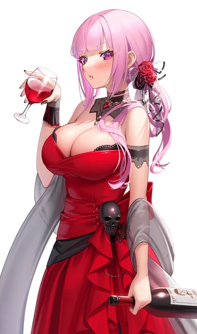 🍷🍾
#CalliopElegant #callillust 