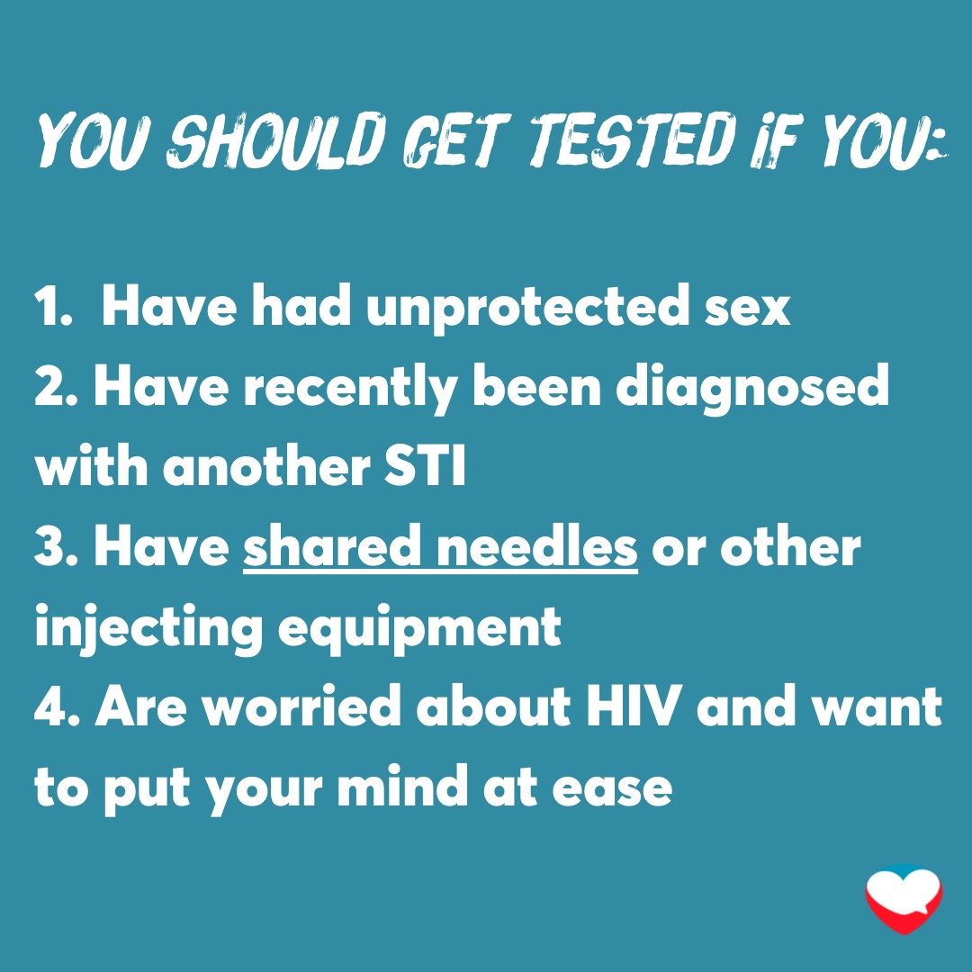 When should you get tested? 
#TestingTuesday

@lovemafrica