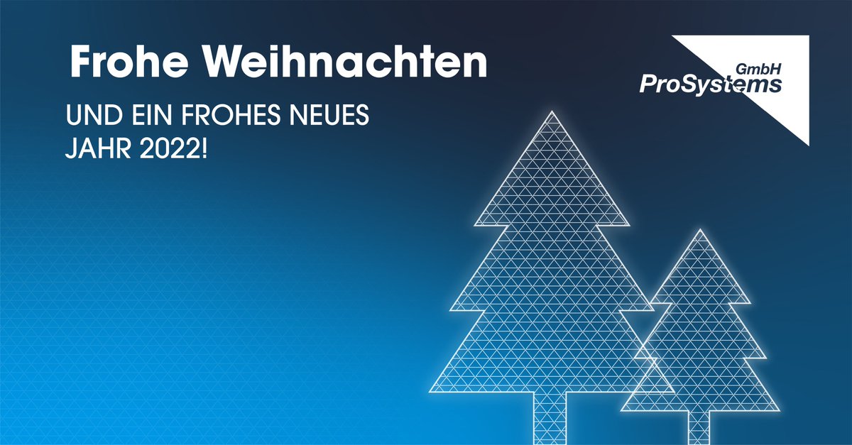 prosystemsgmbh's tweet photo. Herzlichen Dank für die erfolgreiche Zusammenarbeit und wir freuen uns auf neue gemeinsame Projekte.
Wir wünschen Ihnen eine besinnliche Weihnachtszeit und ein glückliches, erfolgreiches, neues Jahr.

Ihre ProSystems GmbH

#prosystems #froheweihnachten #frohesneues https://t.co/1g8BzMHYb1