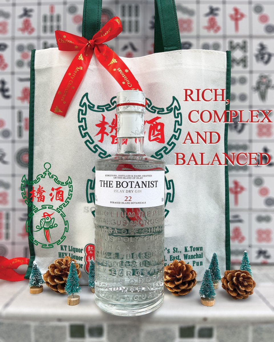 CheersMateGroup's tweet photo. The Botanist 不僅僅係一支氈酒, 更加係一支代表艾萊島及與世界交流嘅氈酒. 呢個聖誕節與你的好友或愛人分享及欣賞呢支代表美麗艾萊島風景嘅氈酒.
#gin #islaygin #liquor #spirit #Christmas2021 #Christmasgifts #Christmas https://t.co/LgOvGSlUgL Sai Liquor & Ktown Liquor https://t.co/4CbofJZL2k