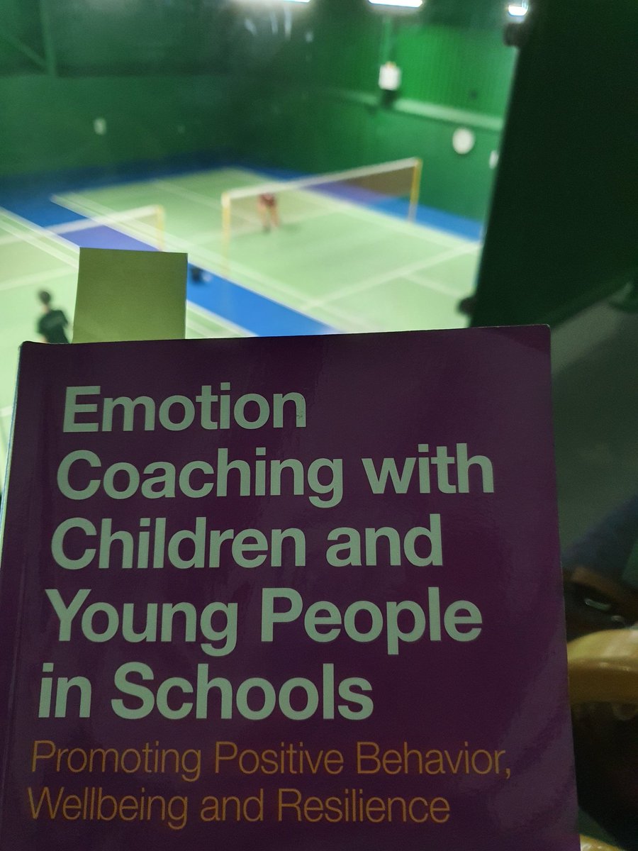 Jill Sandeman (@jillsandeman) on Twitter photo Reading this and planning my project whilst my son competes in a badminton tournament <a href="/EmotionCoachUK/">Emotion Coaching UK</a> Reading this and planning my project whilst my son competes in a badminton tournament <a href="/EmotionCoachUK/">Emotion Coaching UK</a>
