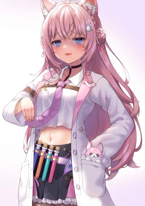 こよちゃんおへそ見せて!
#こよりすけっち 