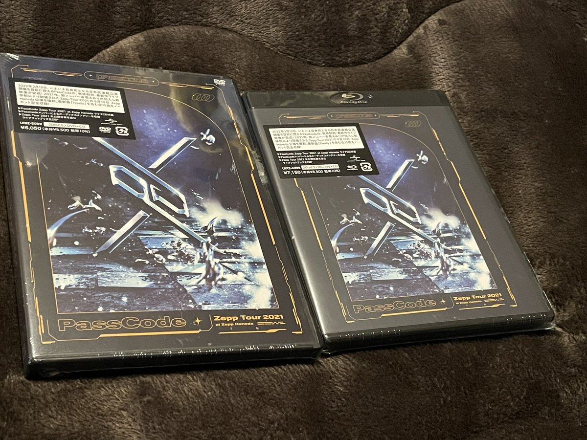 namujunior's tweet photo. 届いた
#PassCode
#PassCode_ZeppTour2021
#Bluray
#DVD https://t.co/VP4JXtbKJ5