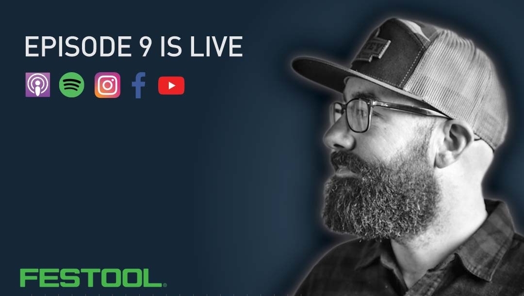 The latest episode of Festool Shop Talk featuring Mike Coffey, is now available wherever you listen to podcasts. 

#Festool #ShopTalk #podcast