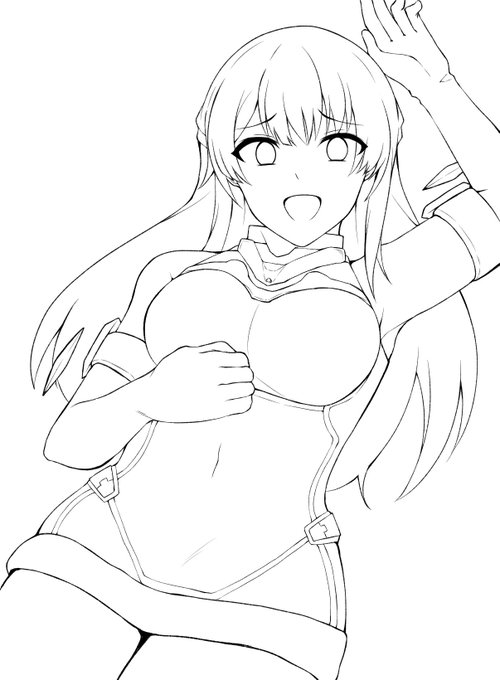 とりあえず描いてみるか～のクリスマスファティマ 