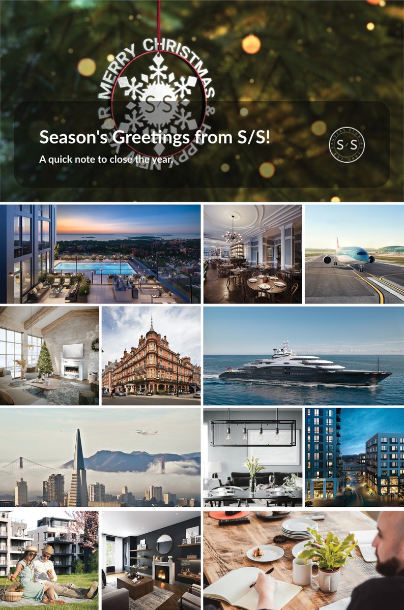 With 2021 coming to an end, we wanted to take a moment to thank everyone for their continued support &amp; wish you all the best for 2022! sanders-studios.co.uk/portfolio/

#architecture #aviation #marine #property #interiordesign #realestate #CGI #visualization #rendering #NYC #Miami #London