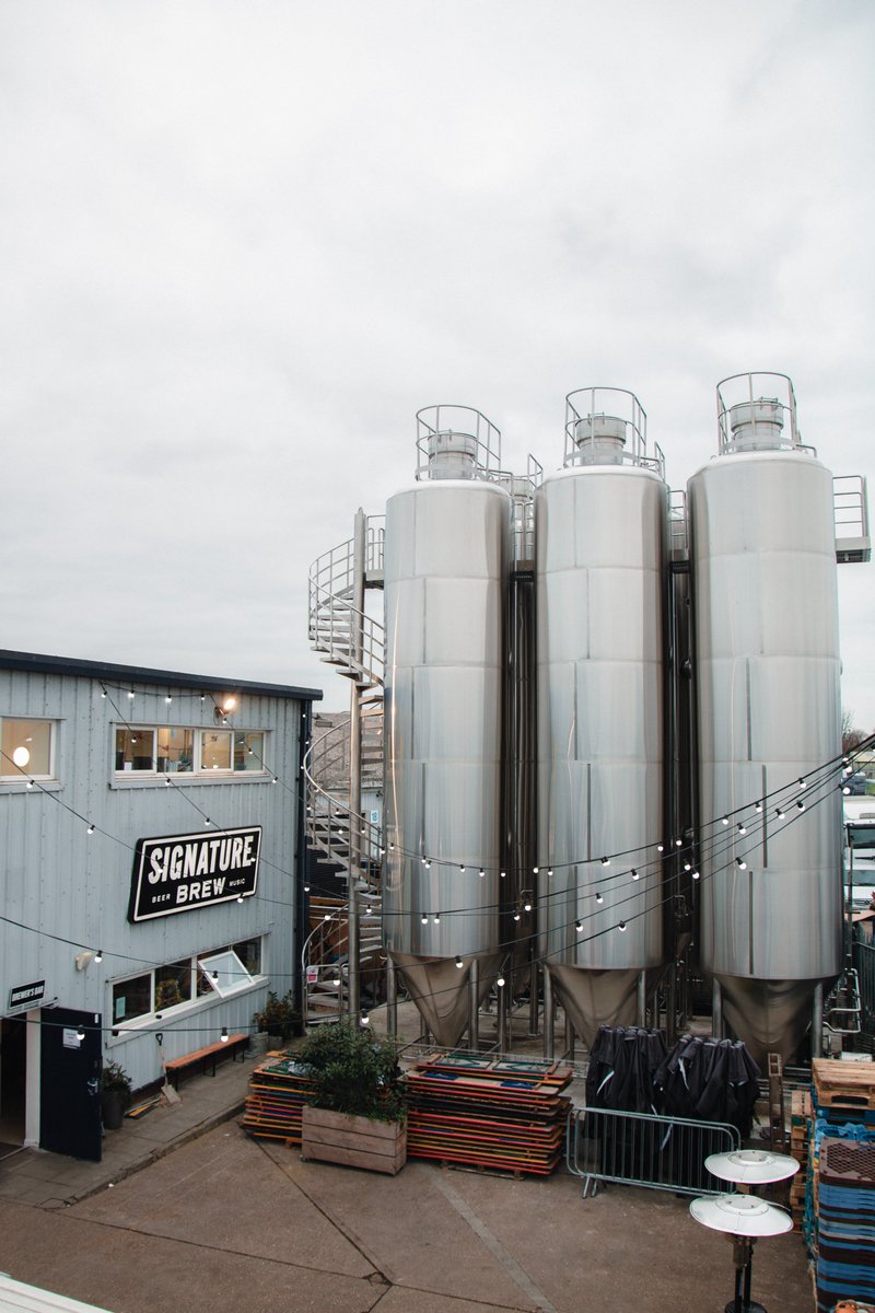 More tanks = more beer 🍻 

Shoutout to <a href="/SSVLimited/">SSVLimited</a> for installing the new tanks at <a href="/SignatureBrewBH/">Signature Brew Blackhorse Rd</a>, and all the teams that helped us get them in. Time for a beer?
