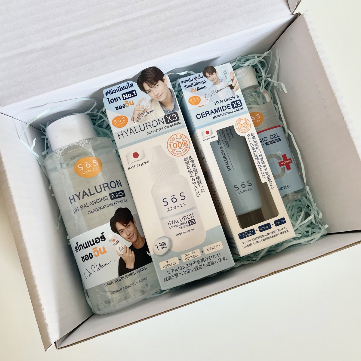 sfkkfs_'s tweet image. ‘รีทวิตอย่างเดียว’ แจกฟรี ผลิตภัณฑ์ของ SOS box set เอาไปใช้ให้จุกๆไปเลย