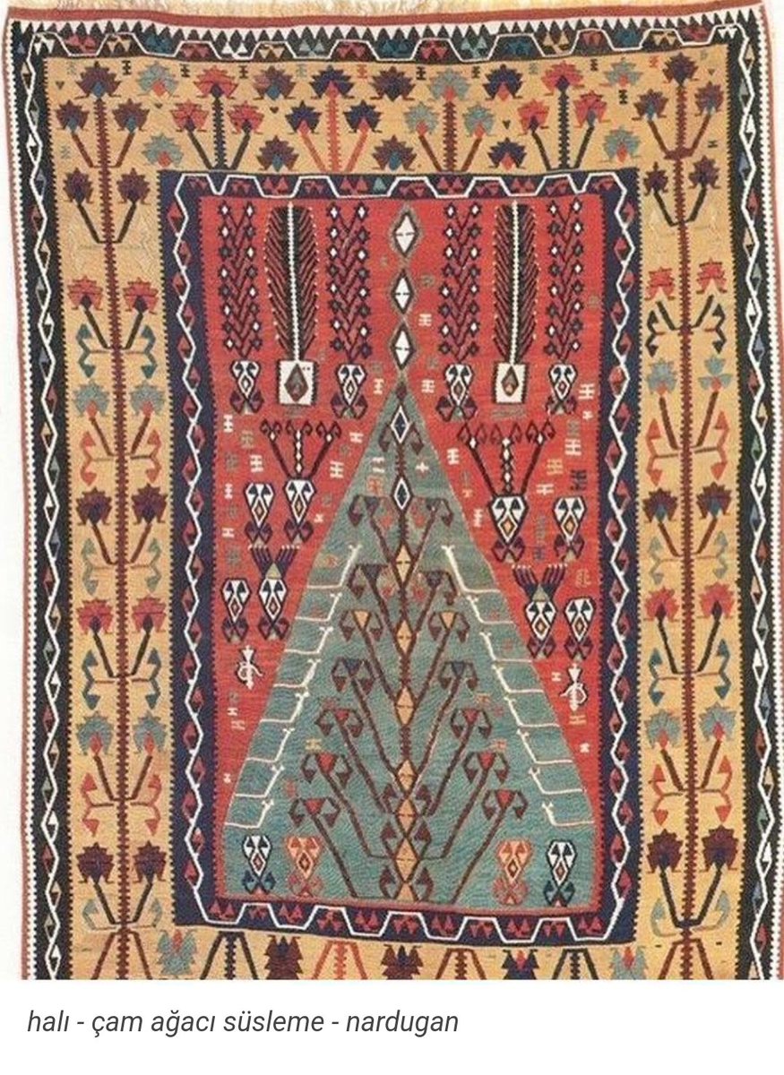 Nardugan Bayramınız Kutlu Olsun (Çam Motifli Türk kilimi).  #NarduganBayramı