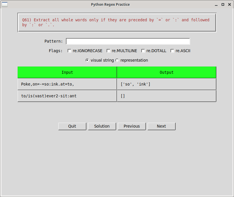 learn_byexample's tweet image. Day 2⃣1⃣
Python Regex Exercise 1⃣

#learnbyexample #25DaysOfRegex 🐍