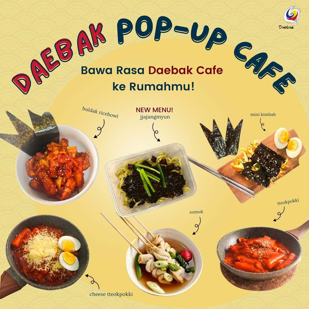 daebakID's tweet photo. MENU BARU! Siapa yang kangen Jjajangmyeon Daebak? kini udah diupgrade makin sedaaap. Pesan sekarang juga guys via chat WA https://t.co/2765yCdA5j https://t.co/GOBjqrG32i