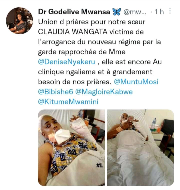 BunzikaB's tweet photo. Lorsque la priorité n'est plus le bien-être des citoyens, la vie humaine n'est plus Sacrée, 
Où est passé le slogan le peuple d'abord ?
#la_dictature s'installe à petit feu.

PUISSE DIEU TE GUÉRIR MA SŒUR. https://t.co/PnA0UAc36a