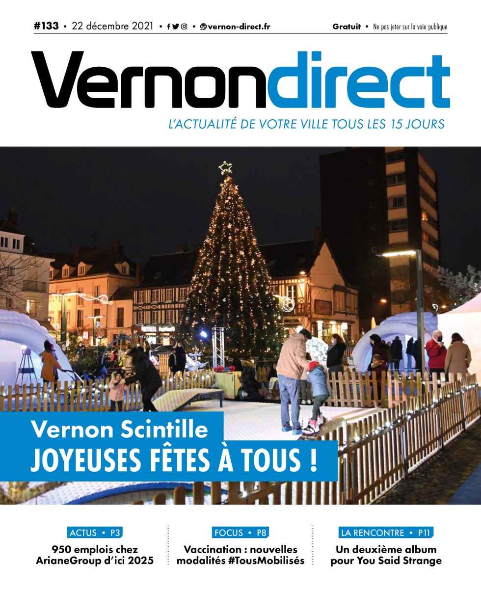 VilledeVernon's tweet photo. 📣Vernon Direct n°133 est en ligne !
👉🏻 A lire dans sa version numérique dès maintenant : https://t.co/QiYDZpi8oL

Dès mercredi dans vos boîtes aux lettres 📪, et chez vos commerçants, en version papier !
#VernonDirect https://t.co/bZcSpEPCL6