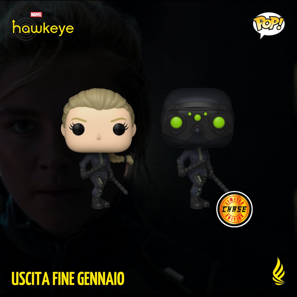 Legacysrl's tweet photo. Arriva la Vedova Nera. 🕷️

➡️ https://t.co/yQfjRMLxSC
📅 Uscita Prevista Fine Gennaio

Nella serie di Hawkeye, disponibile su Disney+, arriva anche Yelena Belova, Vedova Nera.

Funko la celebra con un nuovo POP! dedicato che include una possibile versione Chase.
Preordina! https://t.co/iGtKZYwsnY