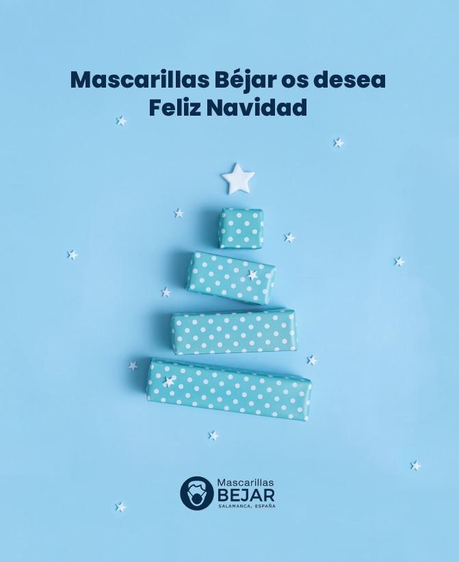 Os deseamos Felices Fiestas
#proteccion
#distanciasocial
#Navidad2021 
#Seguridad
#compostables
#ecology 
mascarillasbejar.store