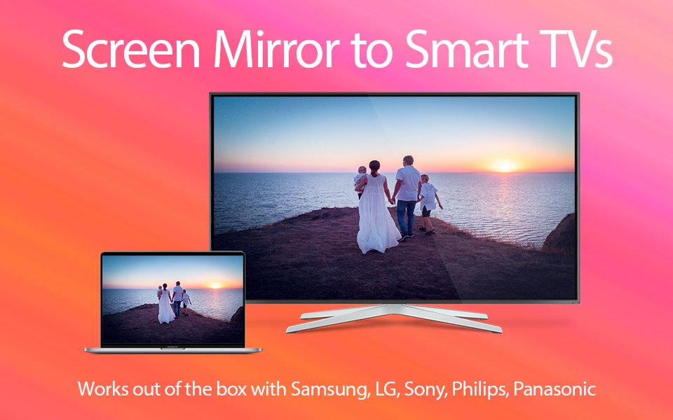 Easily mirror your screen, built-in Camera, video and audio devices to Smart TVs, Chromecast and mobile devices. FREE DOWNLOAD (no hidden charges, no in-app purchases) apps.apple.com/app/id15255569…  #free #mac #download #macos #mirror #screen #smarttv #chromecast