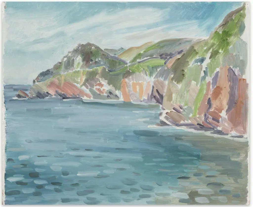 Bethlem_Gallery's tweet photo. Bethlem Gallery artist George Harding was awarded a #DevelopyourCreativePractice Grant this year from @ace_national!
He received mentoring around 'plein air painting' & went on a trip around the #SouthWestCoastalPath, see the resulting exhibition here:
https://t.co/VIhB8V9uLV https://t.co/dGMoCkr453