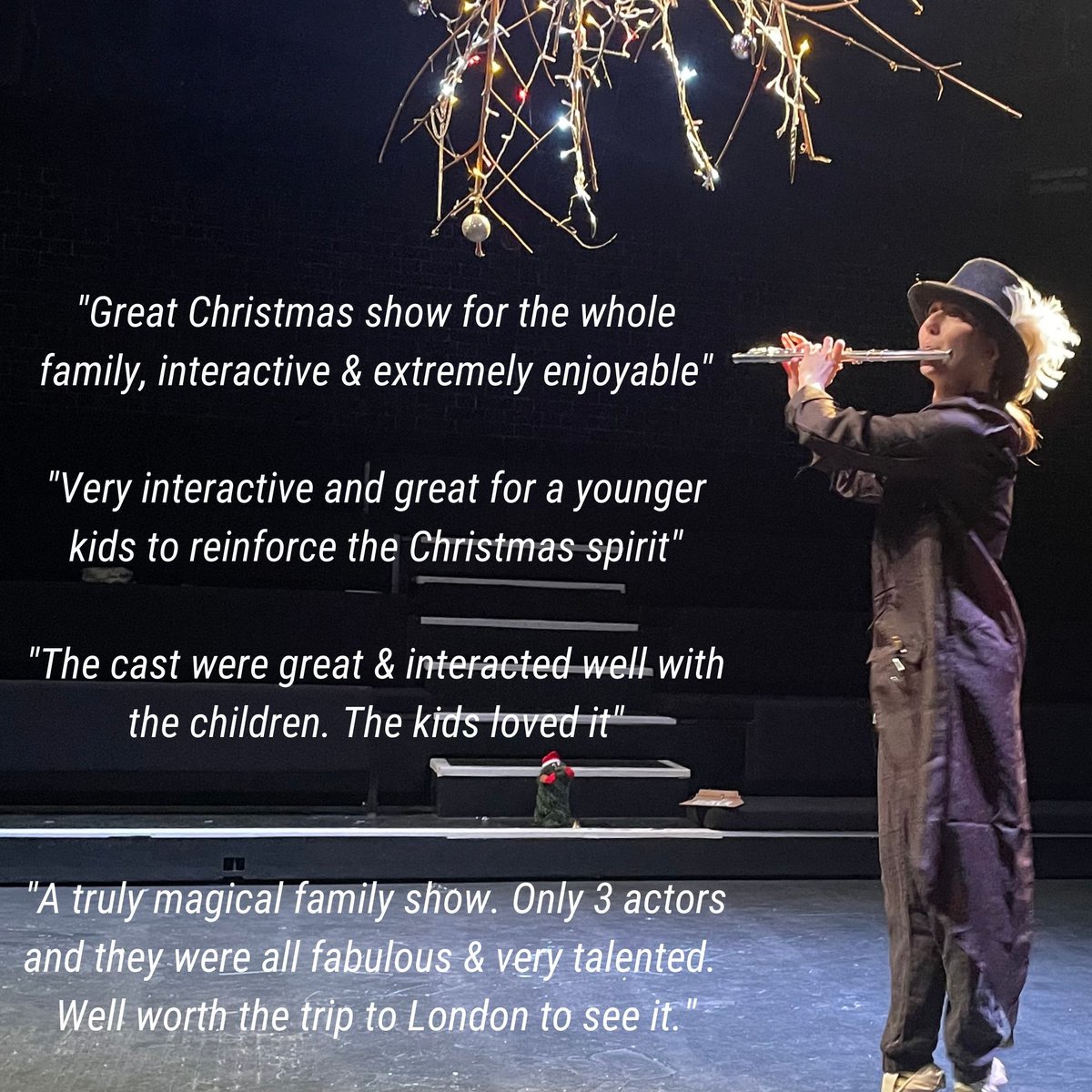 CHRISTMAS IS RUINED!  - our magical Christmas show

Tuesday at 2pm &amp; 5pm - That's TODAY!
Wednesday 2pm

thecockpit.org.uk/christmasisrui…