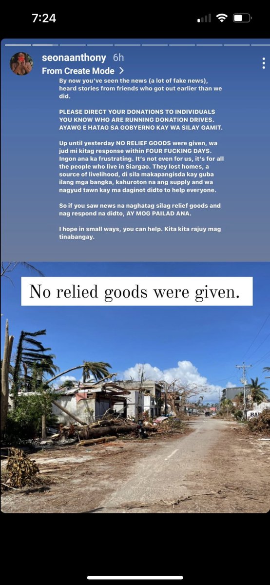 rezgosago's tweet image. LGUs are holding Siargao relief!!! 
Spread!!!!! These are messages from people who are on the ground. 

@lenirobredo @coastguardph @philredcross @ANCALERTS @gmanews @inquirerdotnet 

#SiargaoNeedsHelp #siargao