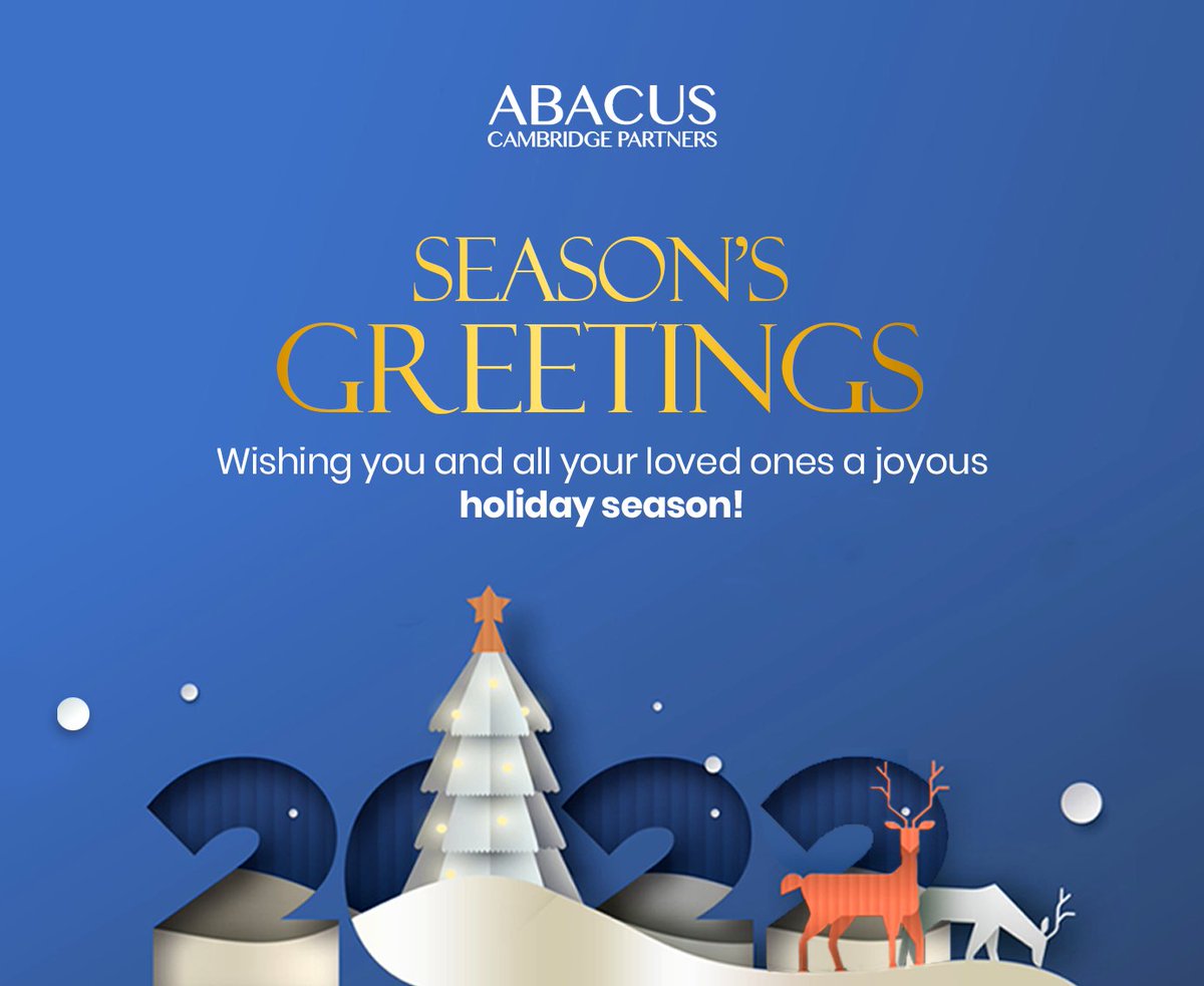 AbacusME's tweet photo. May this holiday season bring happiness and joy to you and your loved ones!

#happiness #holiday #SeasonsGreetings https://t.co/yxBqvr1LiC