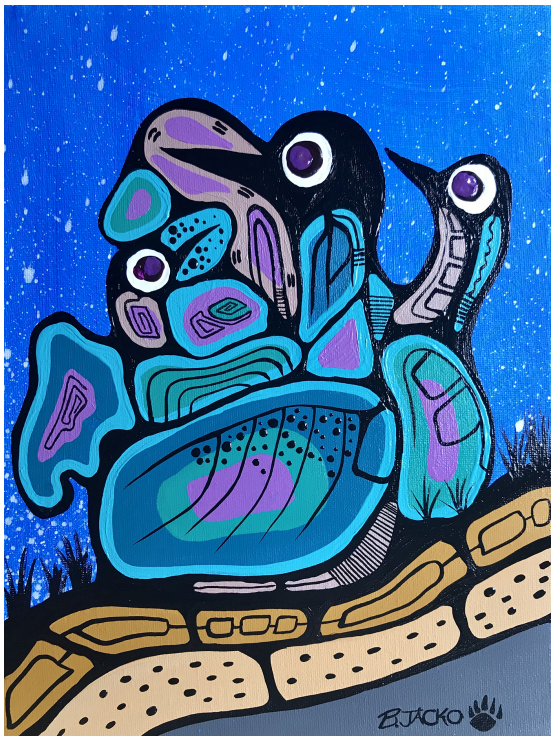 anishnawbe's tweet photo. On this #WinterSolstice, let us honour &amp; release all that has happened &amp;welcome in the new light

From all of us at Anishnawbe Health, we wish you &amp; your loved ones warmth &amp; comfort this holiday season &amp; much health &amp; happiness in the New Year

"The First Snowfall"-Brandon Jacko https://t.co/aRGhjA9fs7