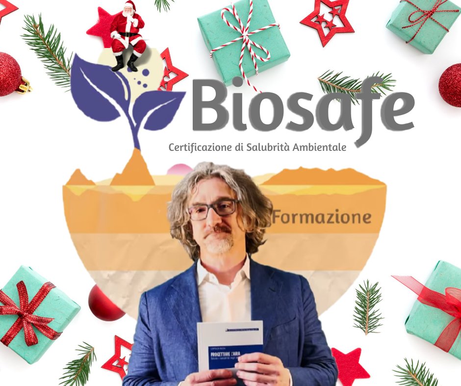 A #Natale  regala o regalati il video-corso #progettarelaria#!  Otto lezioni attraverso le quali potrai conoscere anche tu i segreti per progettare l'aria all'interno degli involucri edilizi! Per maggiori informazioni visita il nostro sito web: 👇
biosafe.it/prod.../video-…