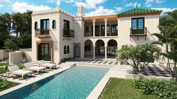 Le360fr's tweet photo. 🇲🇦🇺🇸| Nostalgique du Maroc, l'ancien ambassadeur américain, David T. Fischer, se fait construire une maison marocaine à Palm Beach en Floride 

🔗 https://t.co/EaQ2lkmObx https://t.co/7aXFcdo5TN