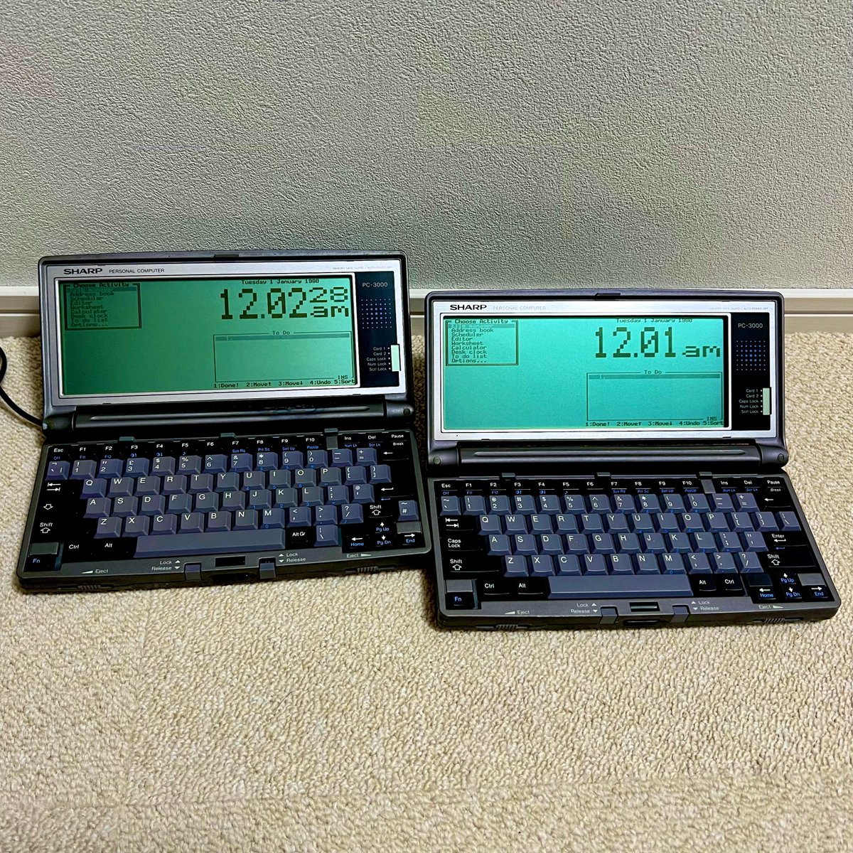 サンタさんありがとう!! #PC3000 #SHARP