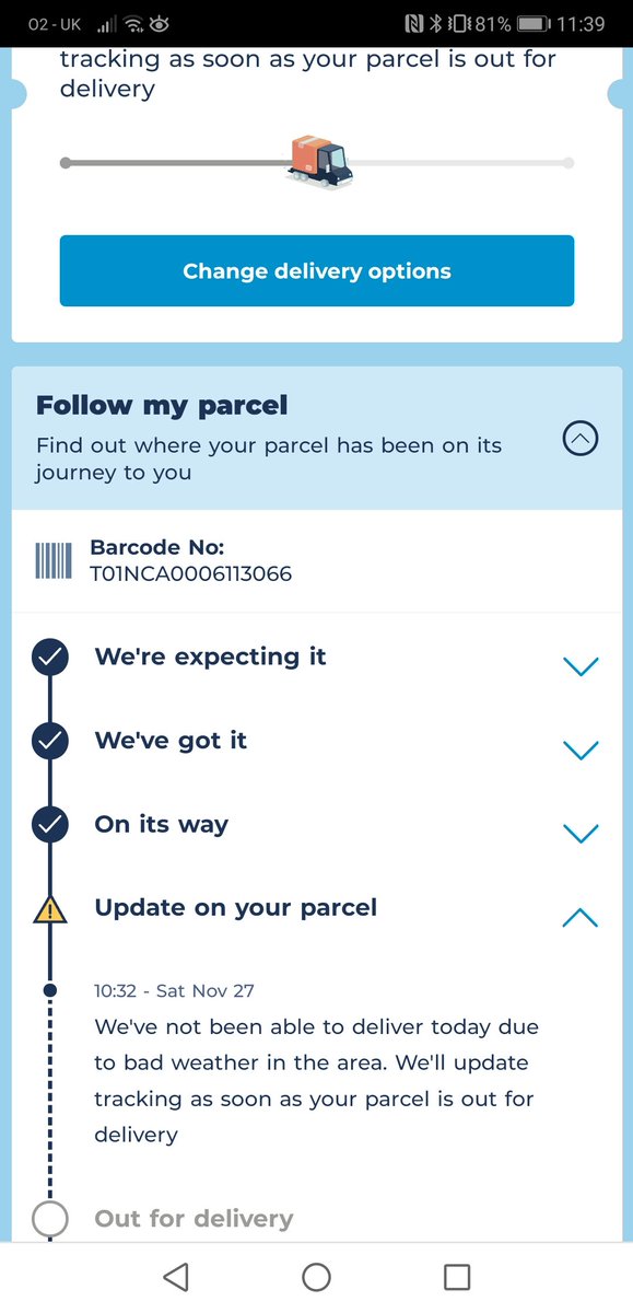 stevenPTNHS's tweet photo. @Hermesparcels I may as well leave this here seeing as your joke of a company can't employ people to answer a phone. How are you still in business https://t.co/cNJmyIAGY8