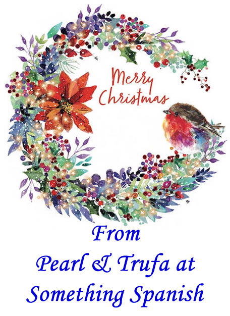 info_pearl's tweet photo. Merry Christmas to all our guests who have enjoyed their visits to us in the past and to those who we hope to see next year. From Pearl and Trufa 🎅 https://t.co/rce6aBXkDU