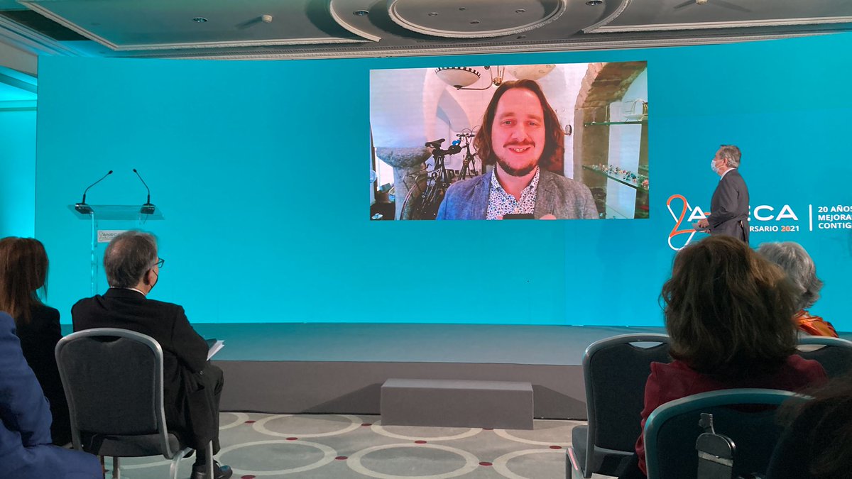 ANECAinfo's tweet photo. Interviene Colin Tück, director de EQAR (European Quality Assurance Register for Higher Education). 🎖 #20AniversarioANECA https://t.co/4I6qjaxyRP