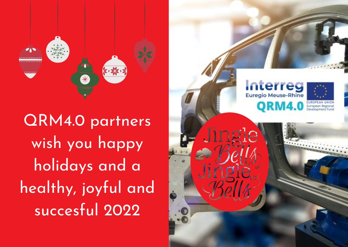 QRM4.0 (@qrm4_0) on Twitter photo QRM4.0 last newsletter of the year... With the best wishes of all project partners involved.
qrm4.eu/qrm4-0-newslet…
<a href="/BL_SSC/">Brightlands Heerlen</a> <a href="/Sirris_be/">Sirris</a> <a href="/basse_meuse/">Basse-Meuse développement</a> <a href="/Technifutur/">Technifutur</a> <a href="/Workitects/">Workitects</a> <a href="/PomLimburg/">POM Limburg</a> <a href="/Fontys/">Fontys</a> <a href="/zuyd/">Zuyd Hogeschool</a> @sowalfin QRM4.0 last newsletter of the year... With the best wishes of all project partners involved.
qrm4.eu/qrm4-0-newslet…
<a href="/BL_SSC/">Brightlands Heerlen</a> <a href="/Sirris_be/">Sirris</a> <a href="/basse_meuse/">Basse-Meuse développement</a> <a href="/Technifutur/">Technifutur</a> <a href="/Workitects/">Workitects</a> <a href="/PomLimburg/">POM Limburg</a> <a href="/Fontys/">Fontys</a> <a href="/zuyd/">Zuyd Hogeschool</a> @sowalfin