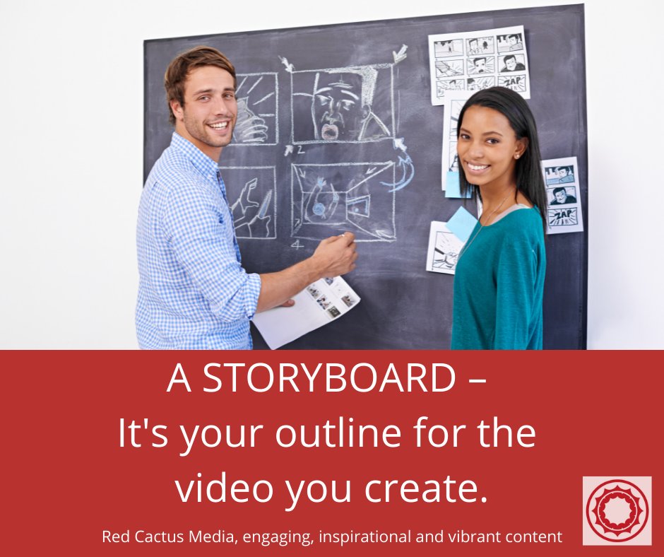 RedCactus_Media's tweet photo. This is the sixth week of our #tuesdaytoptips all about creating storyboards.

Tip number six: When you are planning your storyboard engage  your audience and give them an incentive to keep watching.  You don't want them to stop watching half way through!

#redcactusmedia #film https://t.co/42XZF2Q3jk