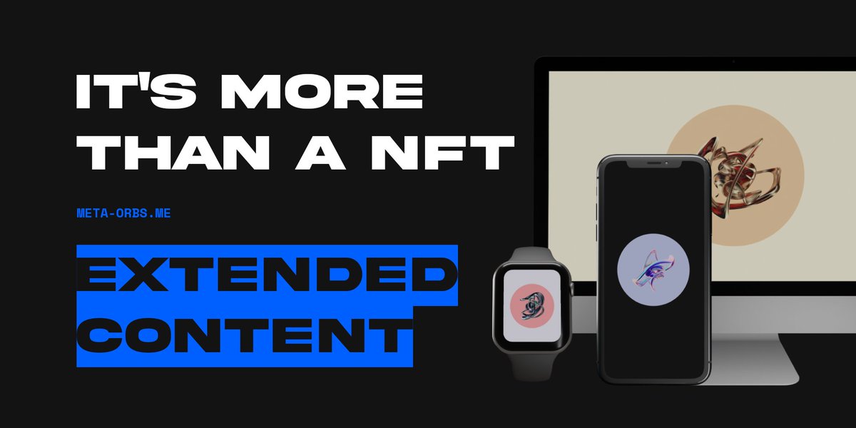 Meta_Orbs's tweet photo. Gm Orbies 🤜🤛
Quick reminder, we offer extended content to the owners.
Such as multiple resolutions live wallpapers 📱💻⌚ #MetaOrbs 
#NFT #MetaverseWallpapers #3D https://t.co/q0BWDZIP6q