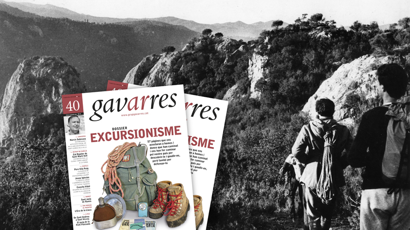 GAVARRES, 40 | A l'últim número de la revista #Gavarres dediquem el dossier a parlar de l'excursionisme, de la gent i de les agrupacions que han trescat i ens han fet trescar pel nostre territori amb la voluntat de coneixença o simplement de gaudi.

👉🏽 bit.ly/3Ja8VcO