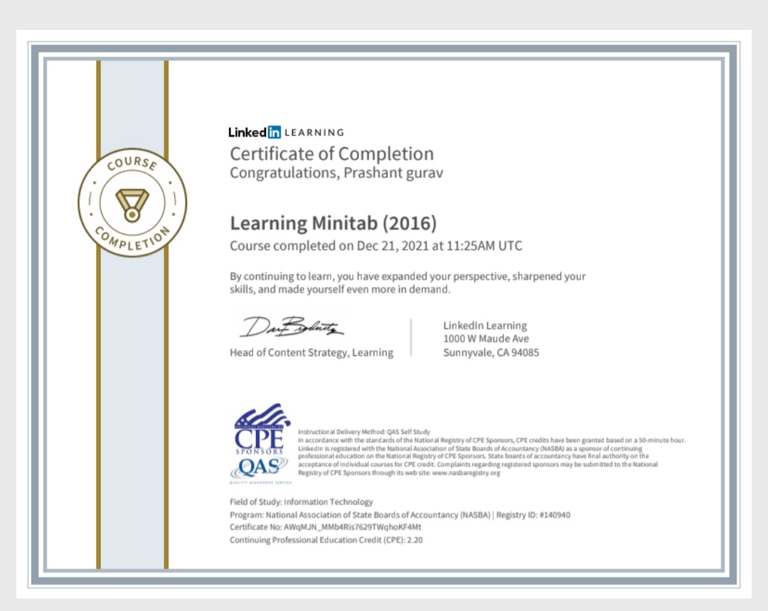 Is there any dada? And you have to analyze them then  *Minitab*  - simplest tool for understanding/analysing and get conclusion in single sentence..

Every time let's learn something new..👍