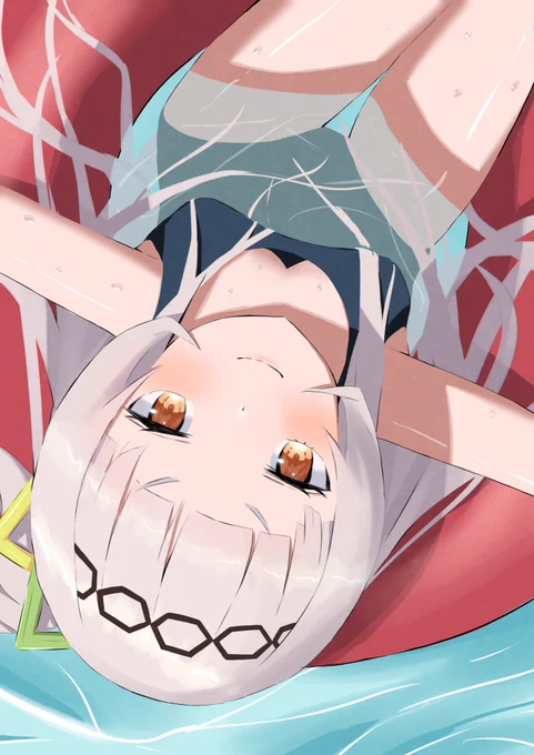 スク水シオンたん #シオンの書物 