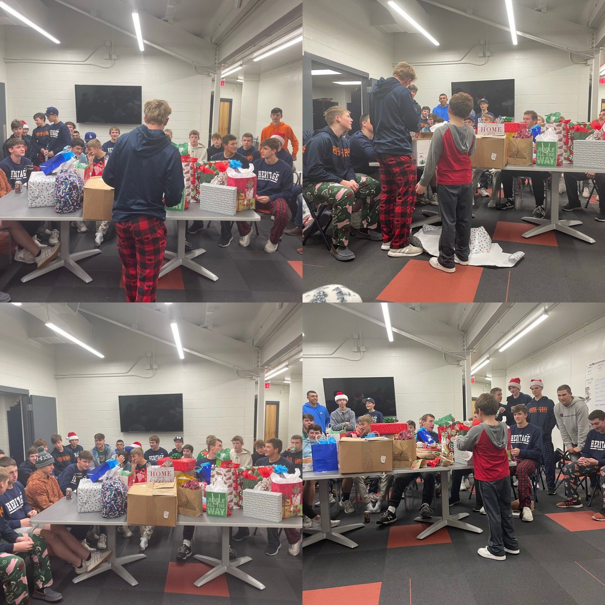 Great TEAM evening celebrating Christmas with a dirty Santa, some Chick-fil-A, and Spider-Man! #EVERTHINGMATTERS