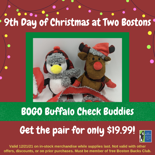 twobostons's tweet photo. 🐧 BOGO Buffalo Check Buddies - https://t.co/8XWUcGedMZ https://t.co/cZjeXptdZD