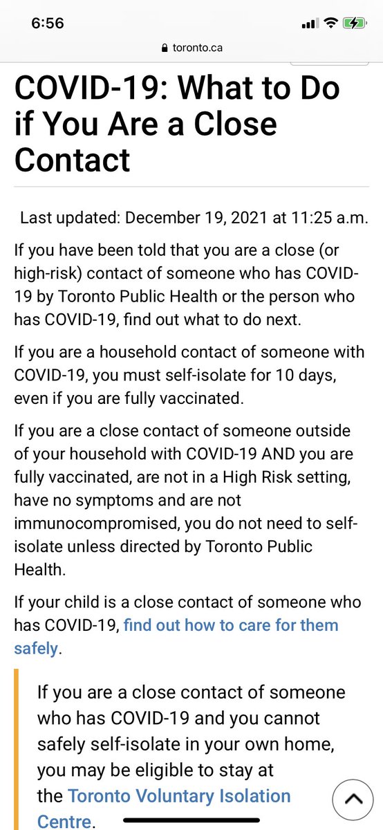 PrettyToughKids's tweet photo. @sachatweets @ErinnLife @McDevonMD @DurhamHealth It’s actually now any person who tests positive for COVID is considered to have Omicron here in Toronto public health. So you have to isolate regardless of vaccination status. https://t.co/pPo9wIBnAm https://t.co/idA7UbUne4