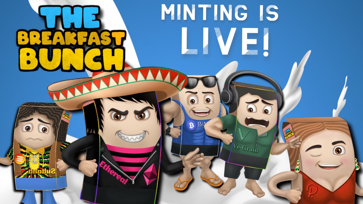 The Breakfast Bunch CNFT 🍳 tweet media