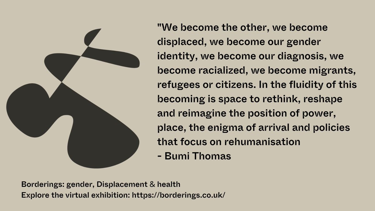 UCL Centre for Gender, Health & Social Justice (@uclgenderhealth) on Twitter photo In <a href="/bumithomas/">Bumi Thomas</a>' evocative visual soundscape 'We Come' we are engulfed in the cacophony of #London sounds guided by incantations of solidarity that acknowledge both the struggles of #displacement and simultaneously the opportunities for a better world
🎶 borderings.co.uk/Bumi In <a href="/bumithomas/">Bumi Thomas</a>' evocative visual soundscape 'We Come' we are engulfed in the cacophony of #London sounds guided by incantations of solidarity that acknowledge both the struggles of #displacement and simultaneously the opportunities for a better world
🎶 borderings.co.uk/Bumi