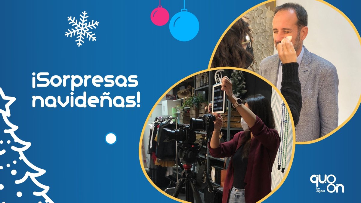 Quoon_BeDigital's tweet photo. 🎄 ¡La Navidad llega cargada de sorpresas en Quoon y @AquoraBE!

📦 Y es que a nuestro equipo le encanta sorprender y salirse de la caja en cuanto tiene la oportunidad.

🎬 En esta ocasión tenemos algo muy especial entre manos... ¿Quieres saber lo que es? 😉 https://t.co/26BtPWc3pG