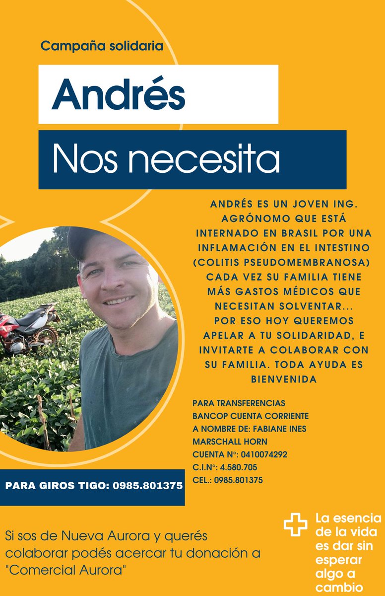 fin_mariana's tweet photo. Ayudarían mucho a su familia difundiendo (y colaborando) 🙌 https://t.co/KSi7h0FwoN