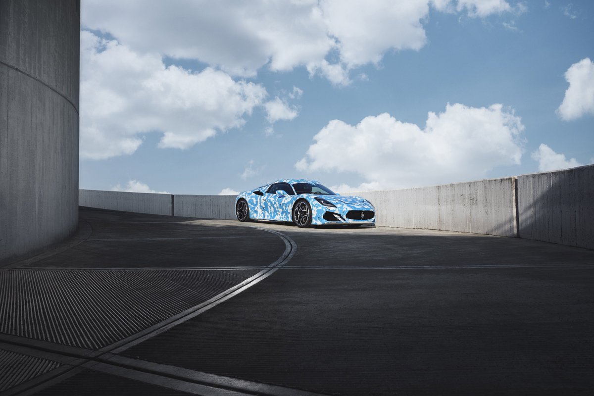 El prototipo del nuevo Maserati MC20 cabrio ya anda por ahí de paseo