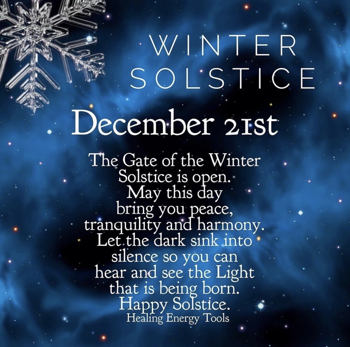 eventsgeek's tweet photo. Happy #WinterSolstice! ❄️ https://t.co/mLaasZu8Q9
