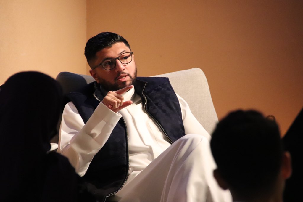 BigSibs Yazeed AlHammad, <a href="/OAbaalkhail/">Omar Abaalkhail</a>, @SheikhaAlJubair, and Ahmad AlHusseini hosted a dynamic panel for the <a href="/LittleSibs/">Project1932 LittleSibs</a> discussing the topic of building high-performance teams and lessons on resilience and growth.