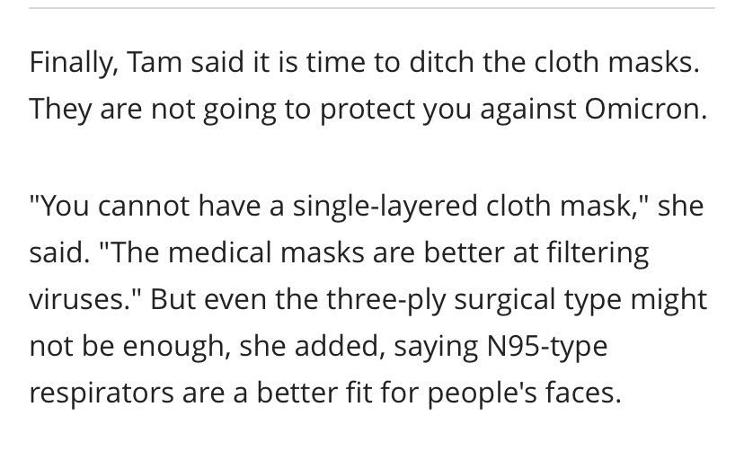 Dr Tam sur les masques