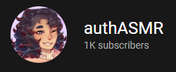 AuthAudio's tweet image. We've hit 1k on the new channel so quickly! Thank you for your support everyone &amp;lt;33