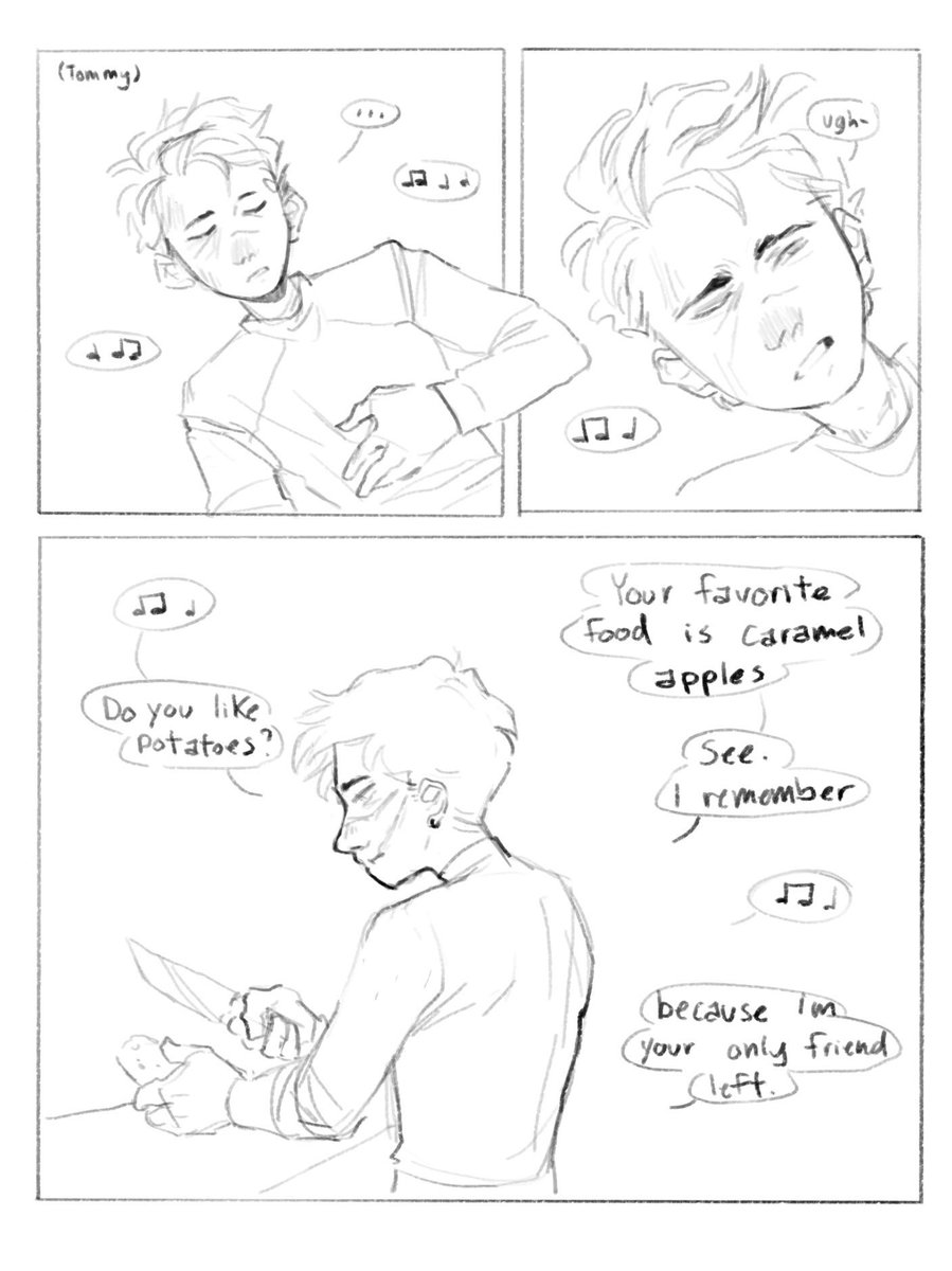 Come eat! c!bodyguard au
(Sorry tw got messed up) // injury , abuse , manipulation , threats , knife
Reupload, sorry 